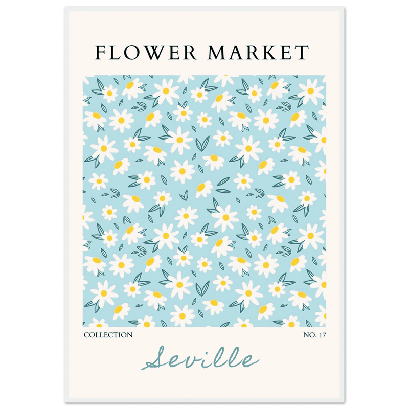 Charming Daisy Field Wall Art - Vibrantwalls