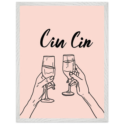 Cin Cin Toast Art Print - Vibrantwalls