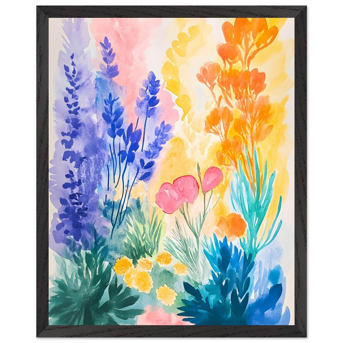 Abstract Floral Garden Matisse - Vibrantwalls