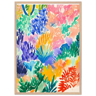 Matisse-Abstract Floral - Vibrantwalls