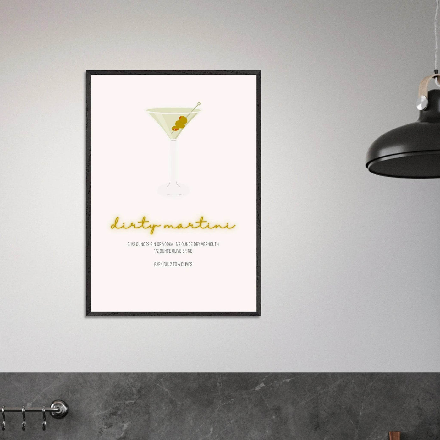 Dirty Martini Recipe - Vibrantwalls