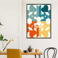 Bauhaus Geometric Shape Poster Wall Art - Vibrantwalls