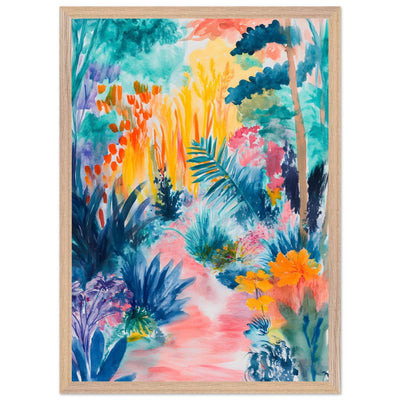 Abstract Tropical Garden Matisse I - Vibrantwalls