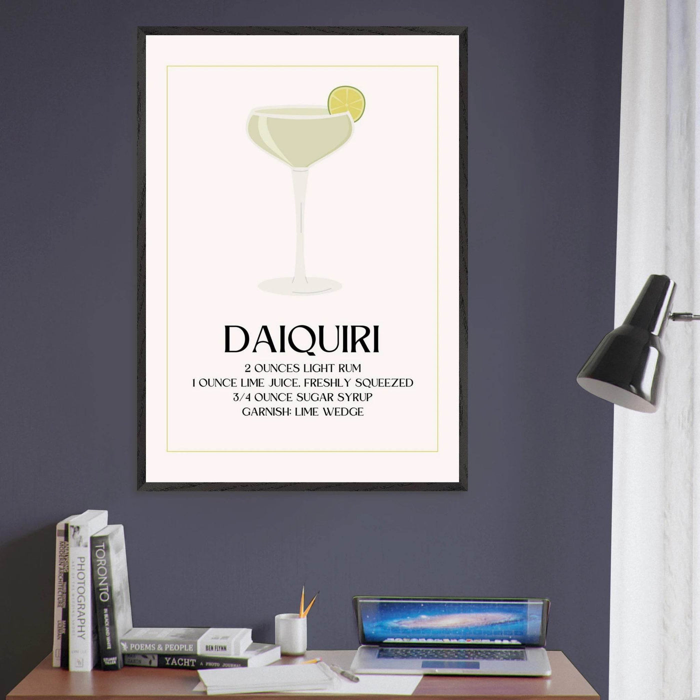 Classic Daiquiri Cocktail Recipe - Vibrantwalls