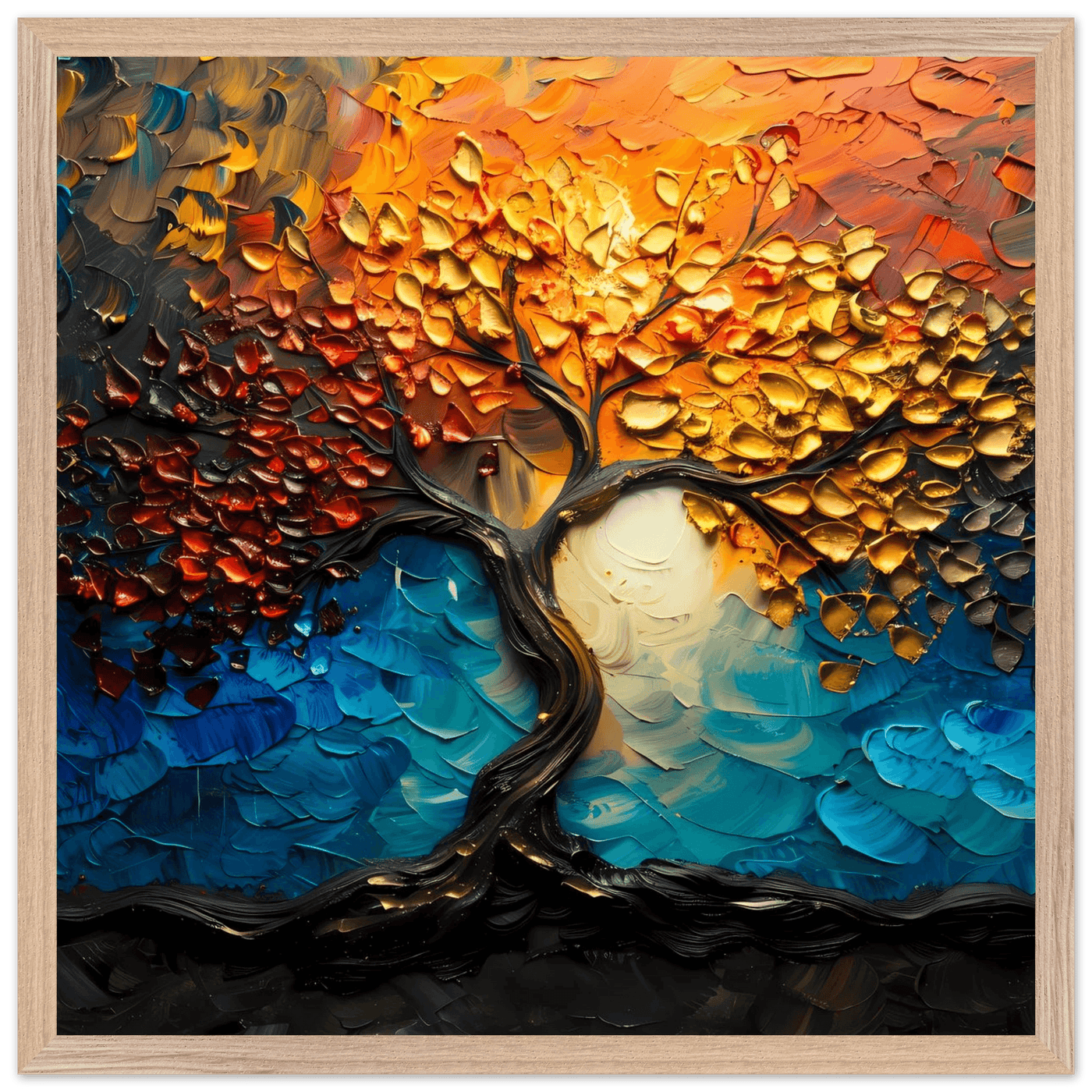 The Tree of Life Premium Wooden - Vibrantwalls