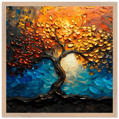 The Tree of Life Premium Wooden - Vibrantwalls