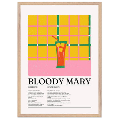 Retro Bloody Mary Cocktail Recipe - Vibrantwalls