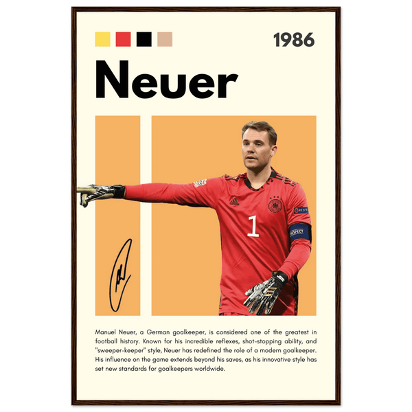 Manuel Neuer Wall Art - Vibrantwalls