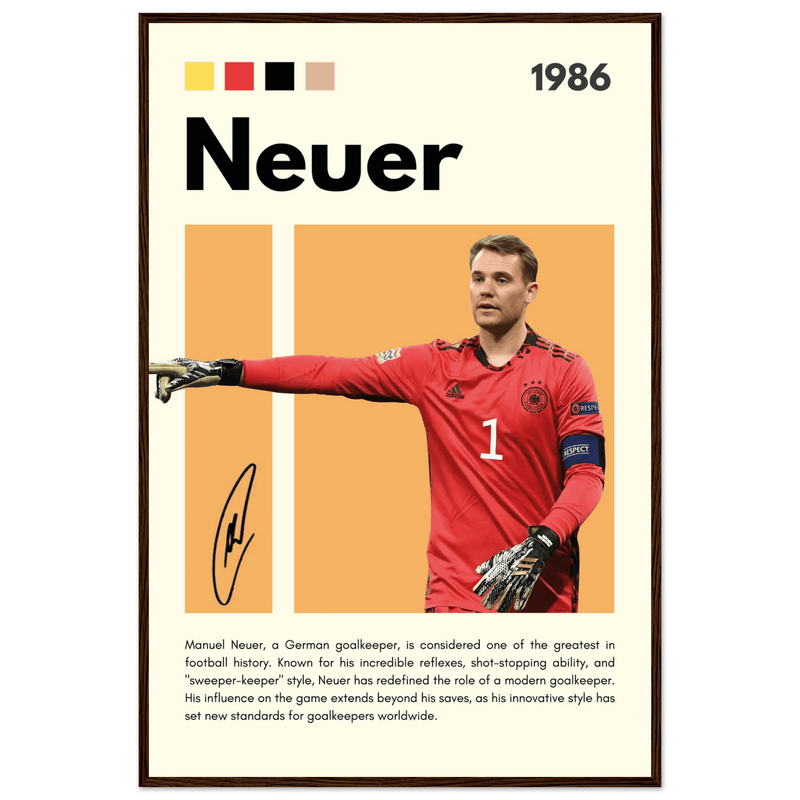 Manuel Neuer Wall Art - Vibrantwalls