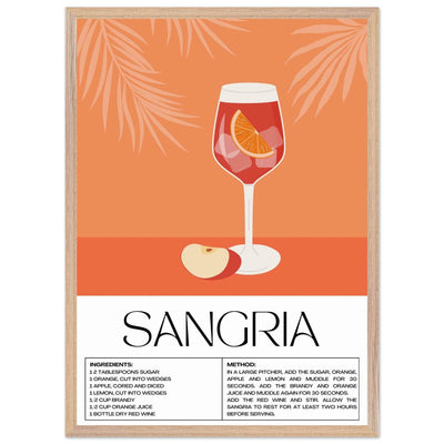 Sangria Cocktail Recipe - Vibrantwalls