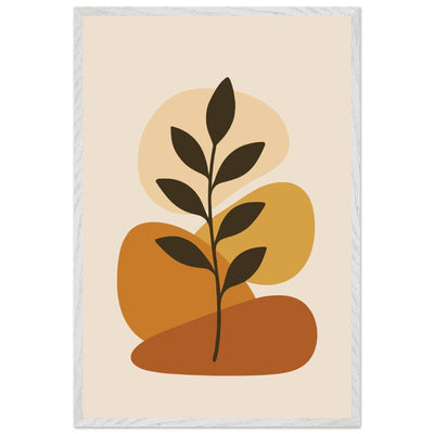 Modern Abstract Plant - Vibrantwalls