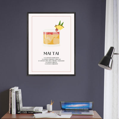 Mai Tai Cocktail Recipe - Vibrantwalls