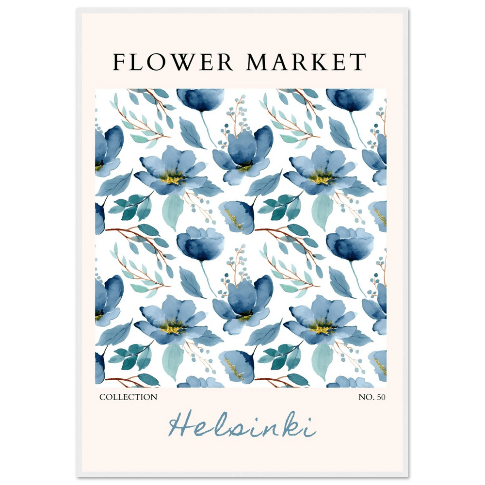 Helsinki Flower Market Wall Art - Vibrantwalls