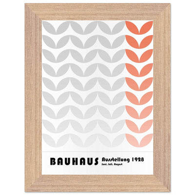 Bauhaus-Style Organic Leaves - Vibrantwalls