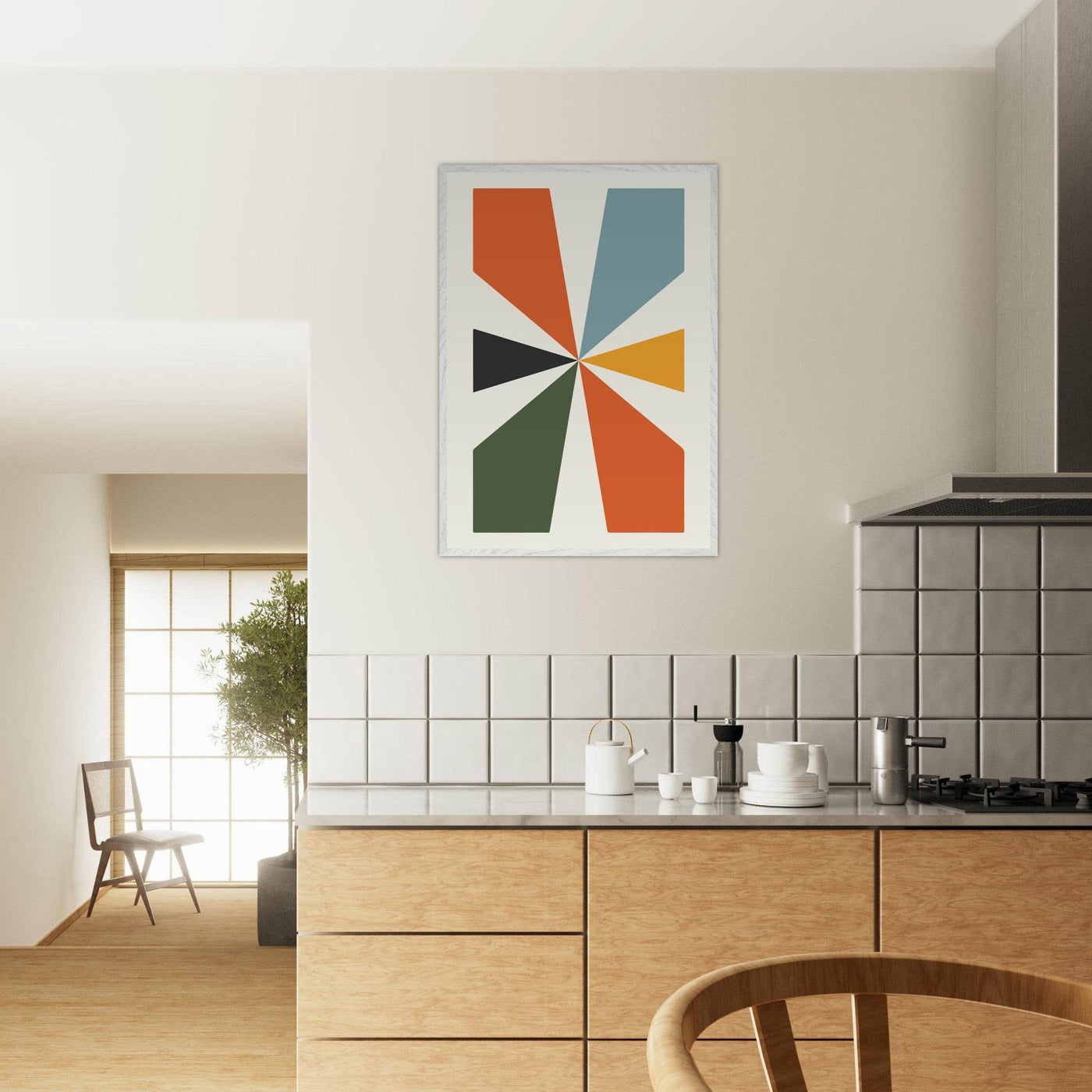 Desert Landscape - Mid-Century - Vibrantwalls