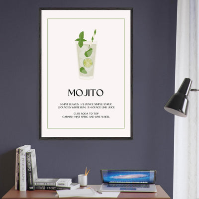 Mojito Cocktail Recipe - Vibrantwalls