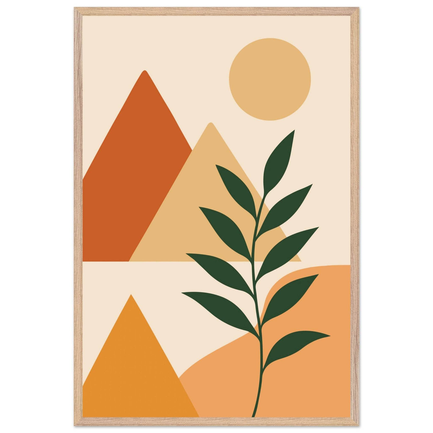 Boho Desert Landscape - Vibrantwalls