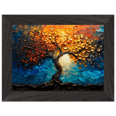 The Tree of Life Premium Wooden - Vibrantwalls