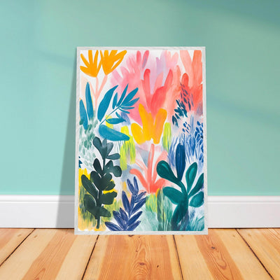 Abstract Floral Henri Matisse Botanical - Vibrantwalls
