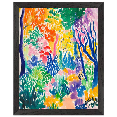 Vibrant Matisse Abstract Garden Joy - Vibrantwalls