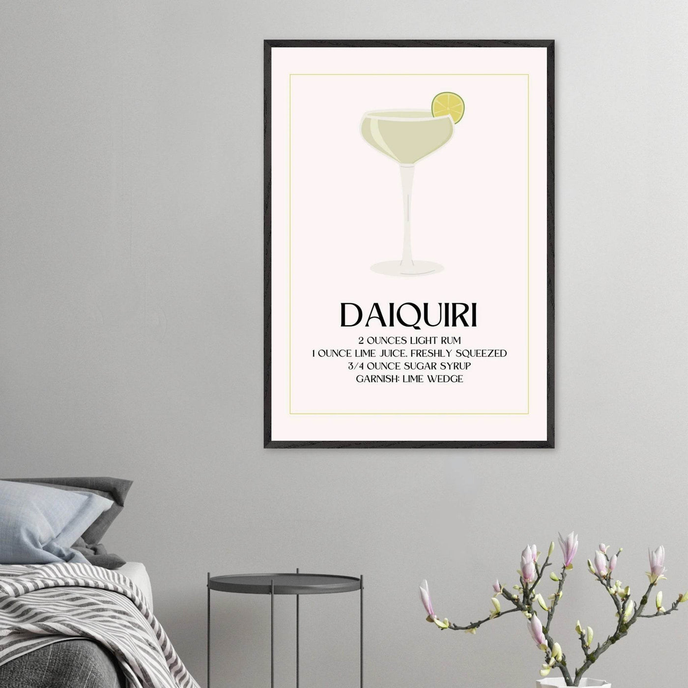 Classic Daiquiri Cocktail Recipe - Vibrantwalls