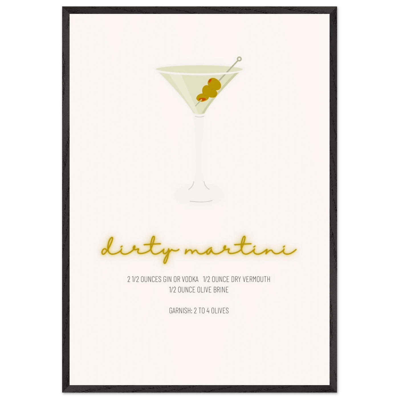Dirty Martini Recipe - Vibrantwalls