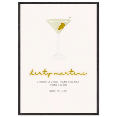 Dirty Martini Recipe - Vibrantwalls