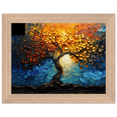 The Tree of Life Premium Wooden - Vibrantwalls
