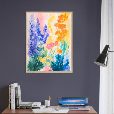 Abstract Floral Garden Matisse - Vibrantwalls