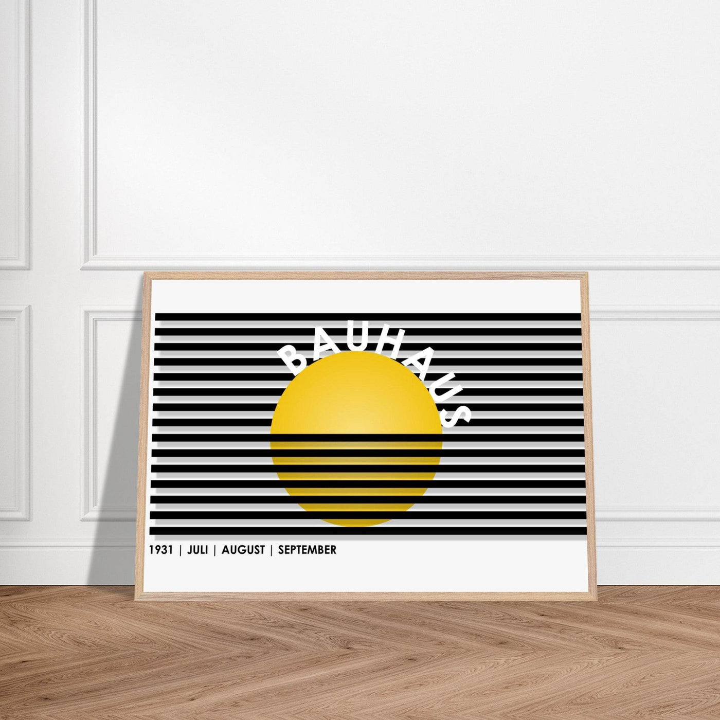 Bauhaus-Style 'The Blue Tunnel' 1931 - Vibrantwalls
