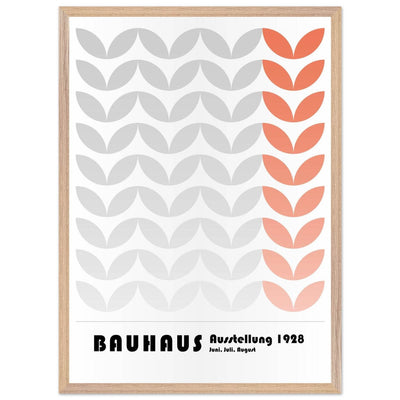 Bauhaus-Style Organic Leaves - Vibrantwalls