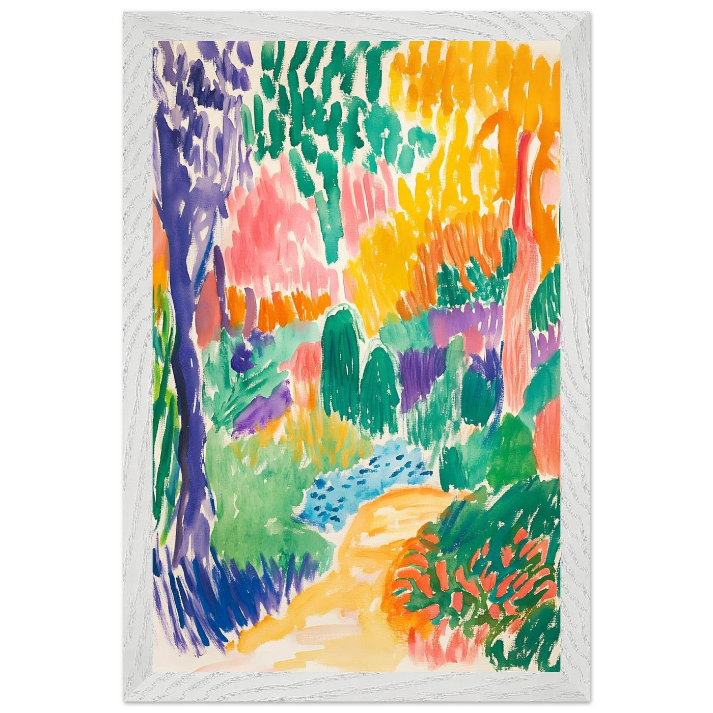 Henri Matisse Abstract Garden Scene - Vibrantwalls