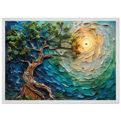 Textured Tree of Life - Vibrantwalls