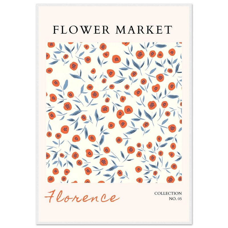 Florence Flower Wall Art - Vibrantwalls