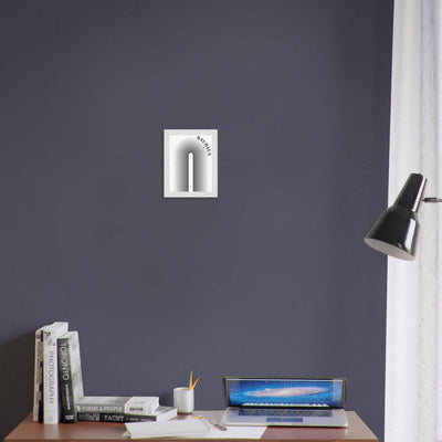 Bauhaus-Style Gradient Arch - Vibrantwalls