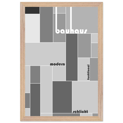 Bauhaus Style Grid - Vibrantwalls