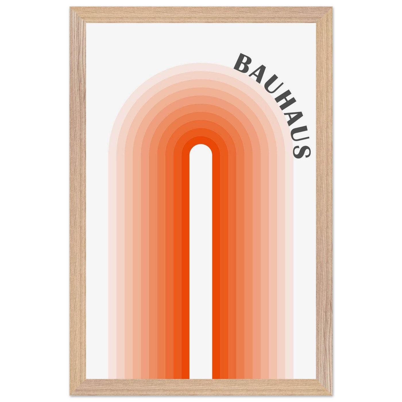 Bauhaus-Style Gradient Arch - Vibrantwalls