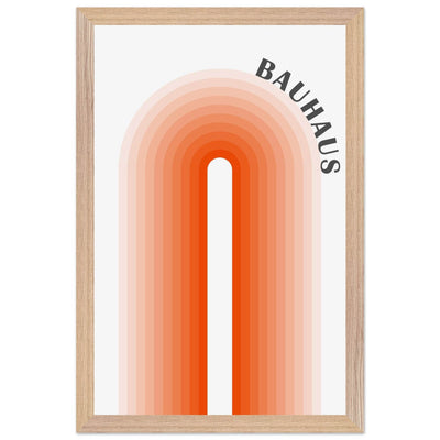 Bauhaus-Style Gradient Arch - Vibrantwalls