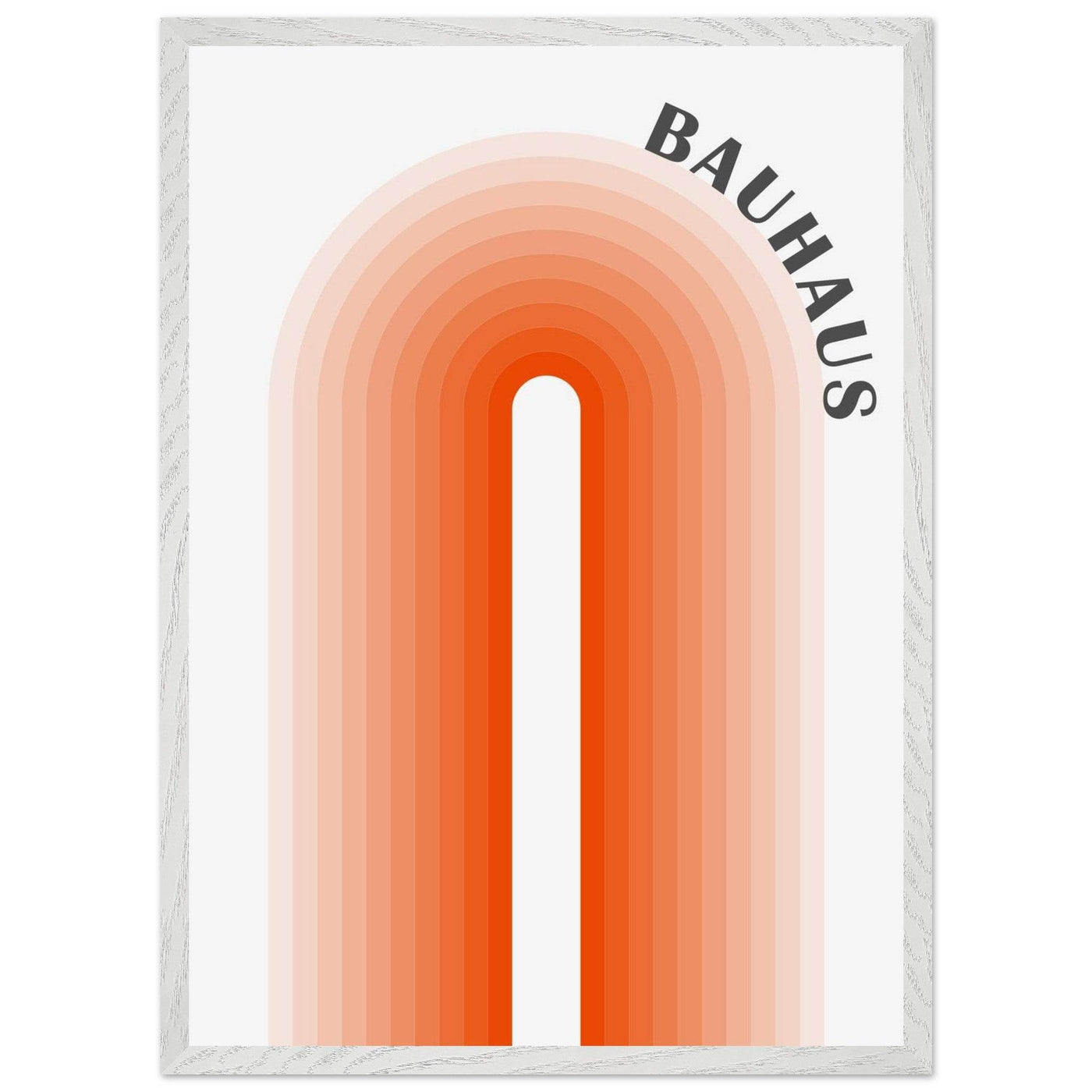 Bauhaus-Style Gradient Arch - Vibrantwalls