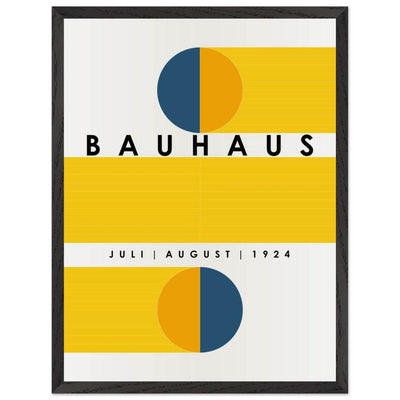 Bauhaus Blue Tunnel Geometric - Vibrantwalls