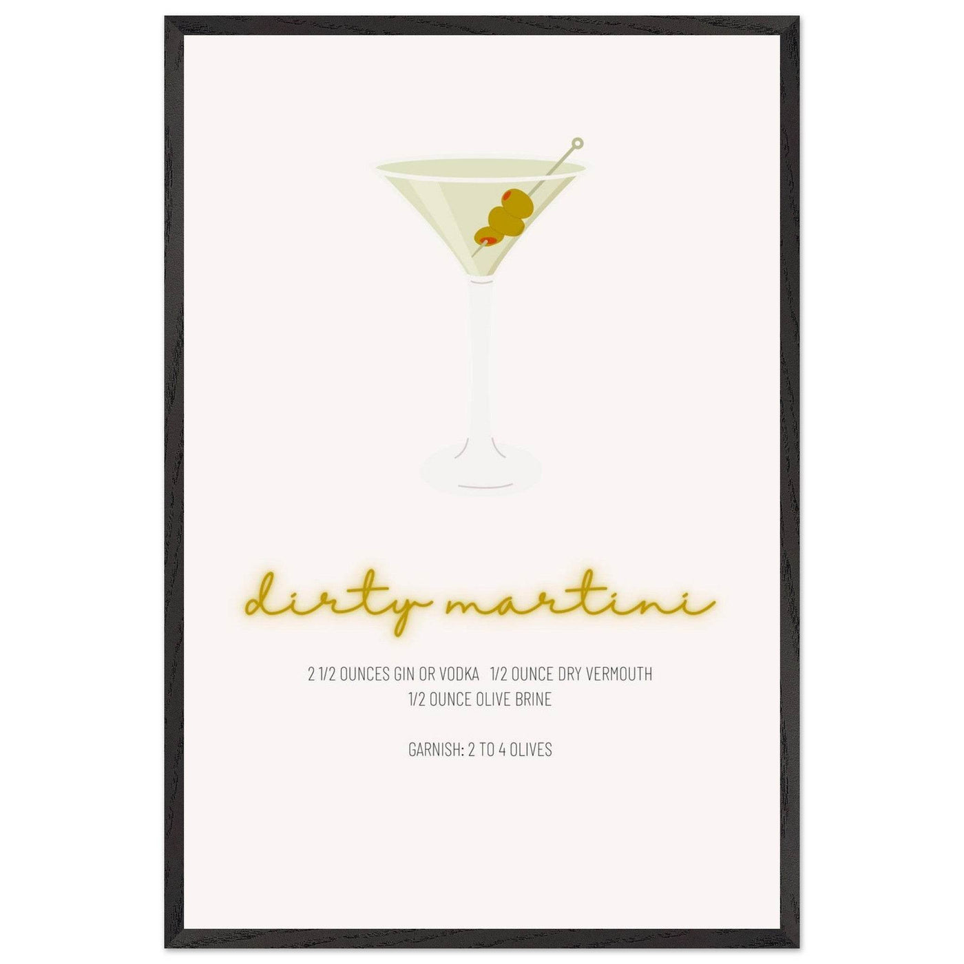 Dirty Martini Recipe - Vibrantwalls