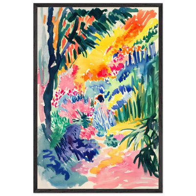 Vibrant Abstract Garden Henri Matisse - Vibrantwalls