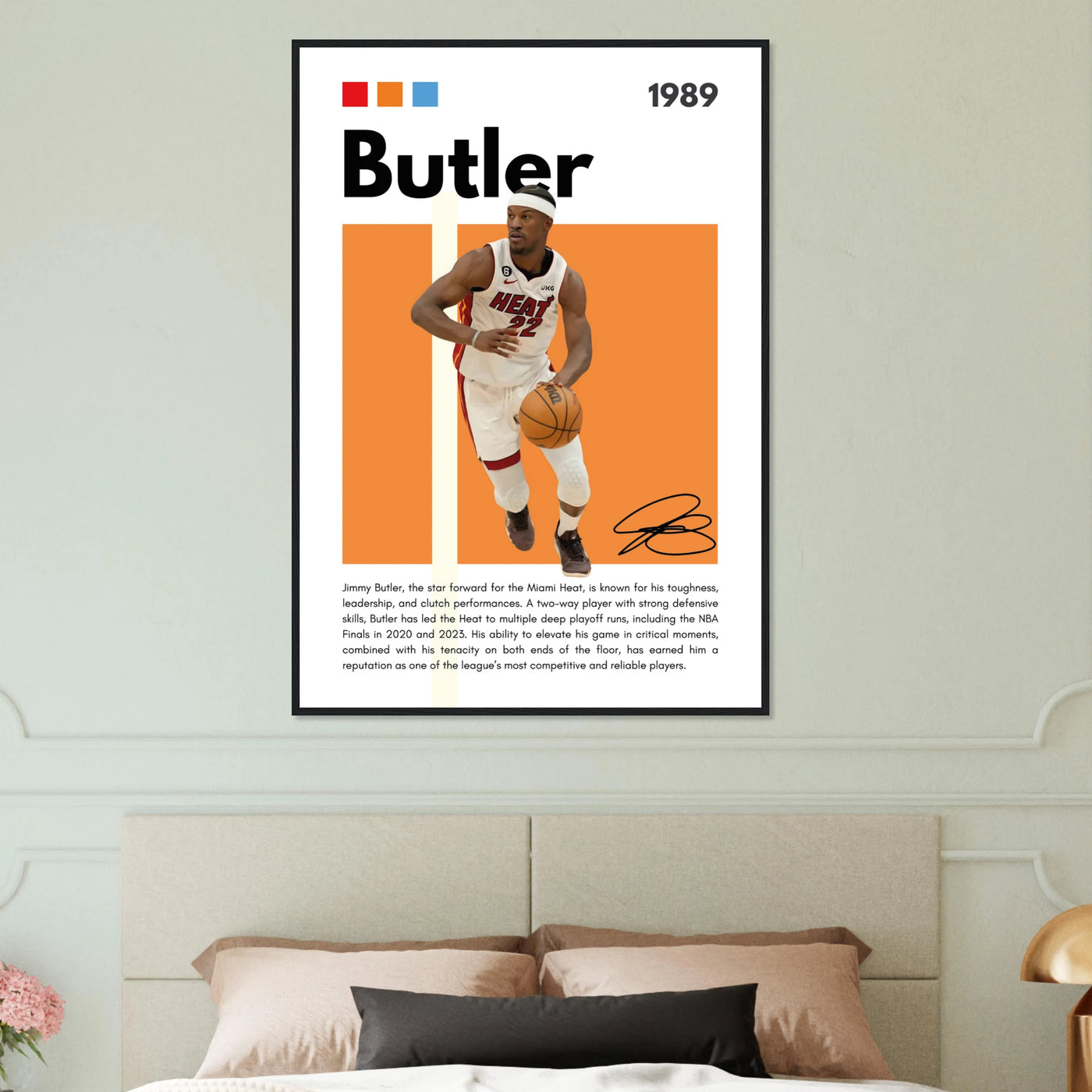 Jimmy Butler Heat Culture Miami Framed Poster Vibrantwalls