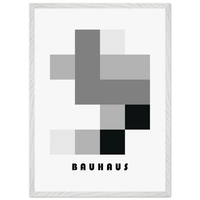 Bauhaus-Style Abstract Geometric - Vibrantwalls