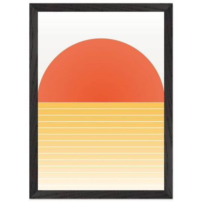 Bauhaus Sunset 1923 - Vibrantwalls