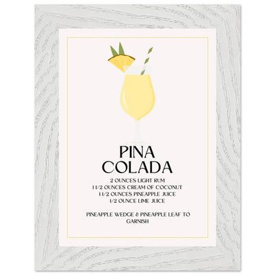 Pina Colada Cocktail Recipe - Vibrantwalls