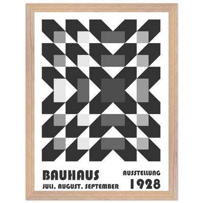 Bauhaus-Style Geometric Grid - Vibrantwalls