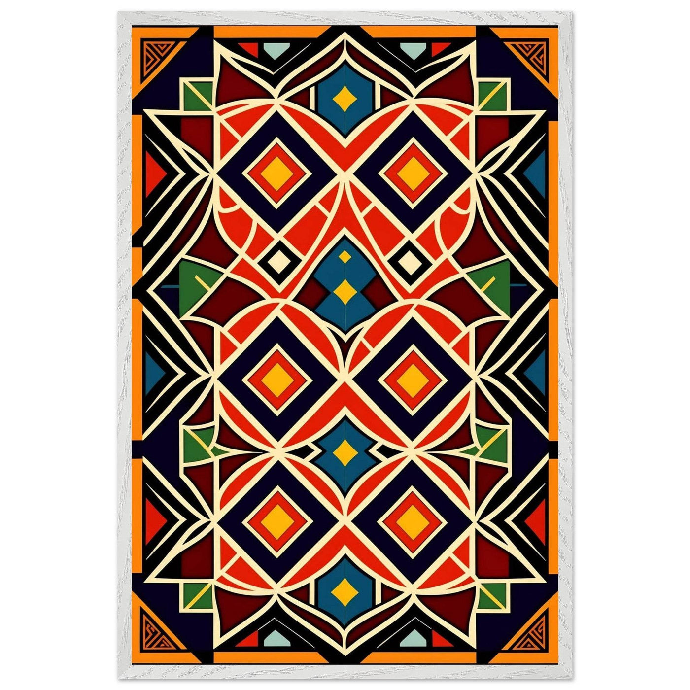Abstract Geometric Wall Decor - Unique Boho Art for Contemporary Spaces - Vibrantwalls