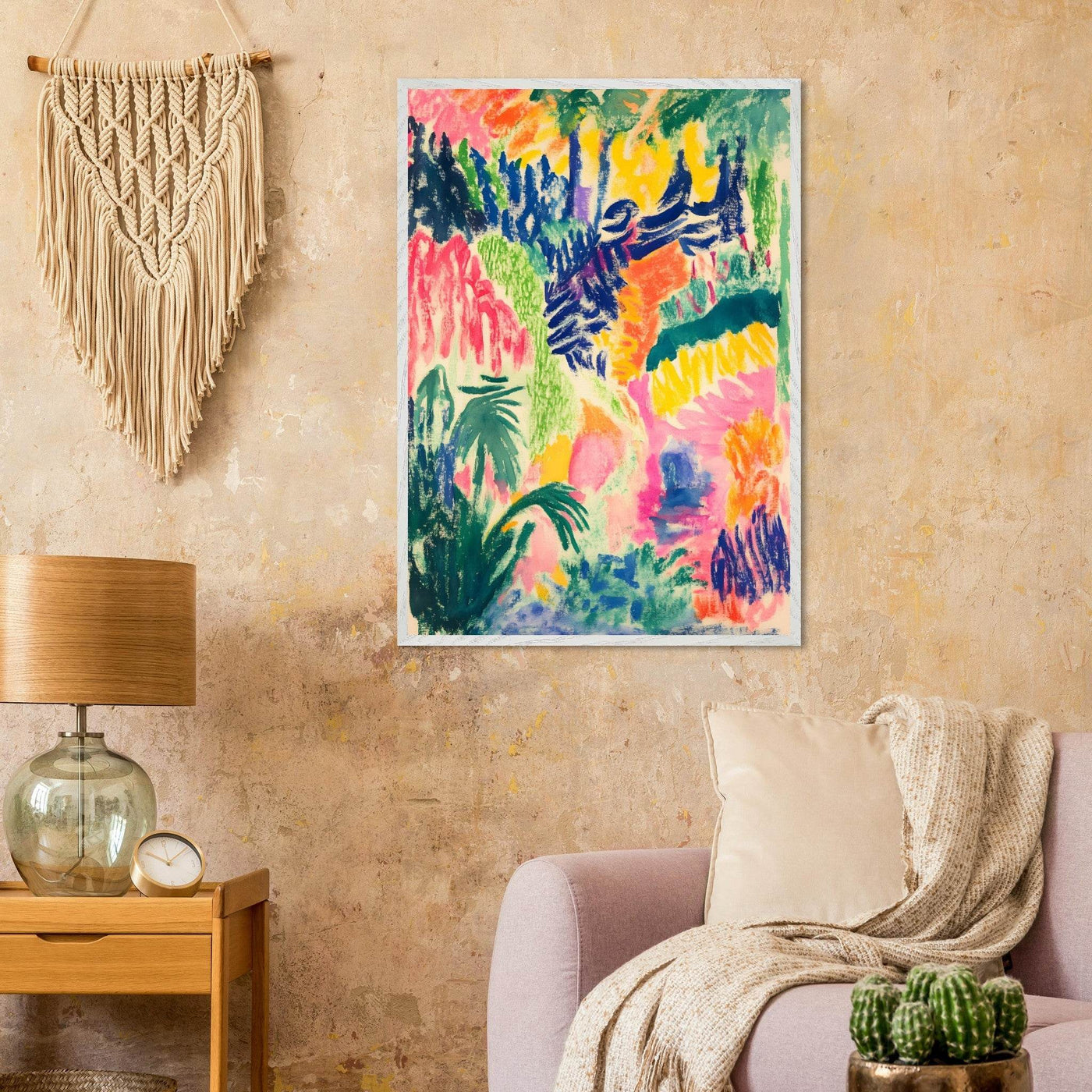 Vibrant Abstract Henri Matisse - Vibrantwalls