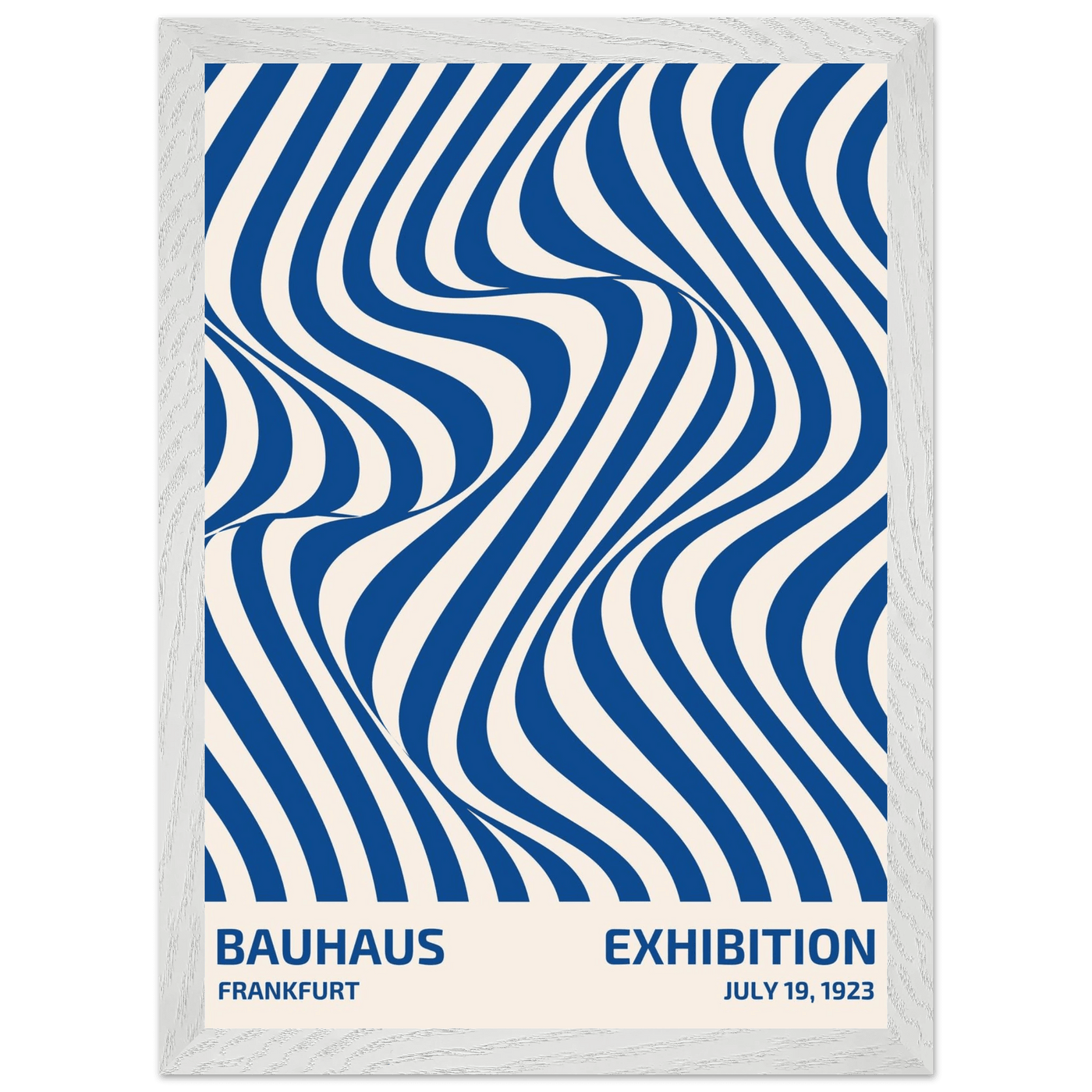 Bauhaus Ausstellung 1923 Op Art Wavy - Vibrantwalls